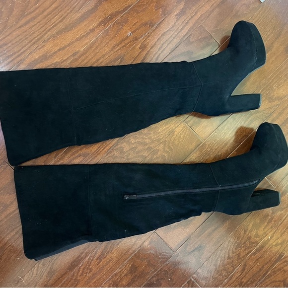 Bamboo Women’s Over The Knee Boots connection style suede size 8 - Picture 8 of 10